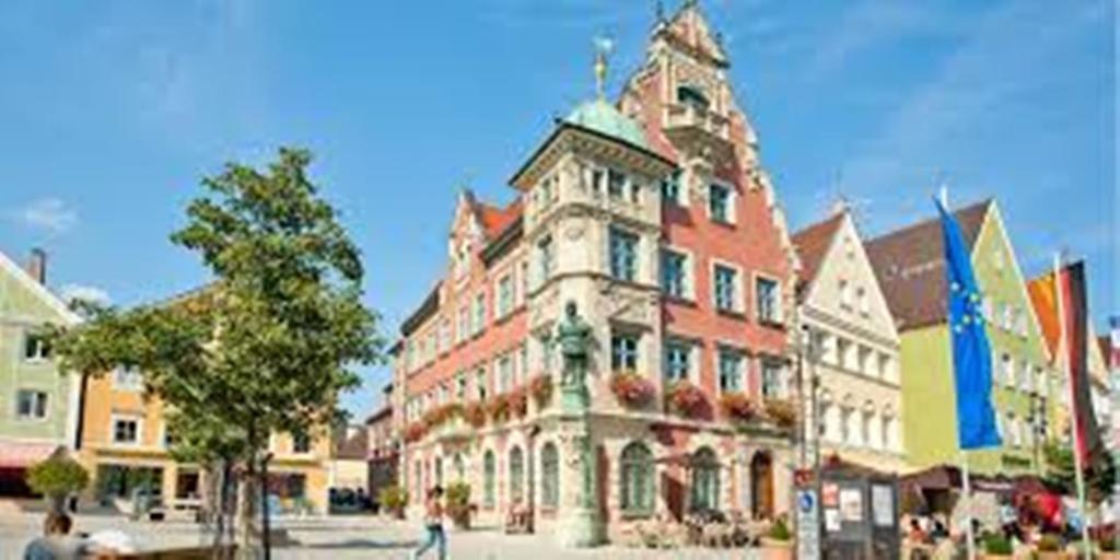 Hotel Garni Zur Laute Mindelheim Exteriör bild